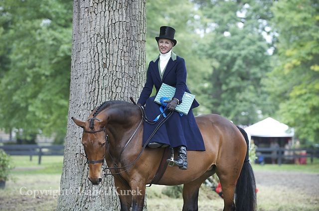Penny and Garnet at Upperville